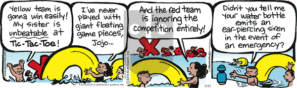 JumpStart on Wednesday July 17, 2019 Comic Strip