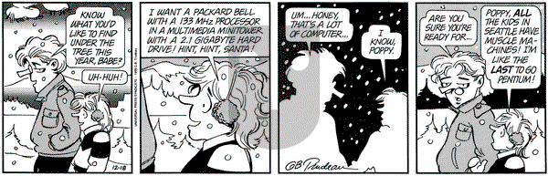 Doonesbury on Monday December 18, 1995 Comic Strip