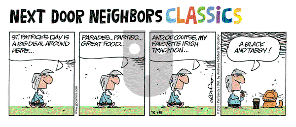 Next Door Neighbors on Saturday March 15, 2025 Comic Strip