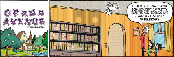 Grand Avenue on Sunday July 2, 2017 Comic Strip