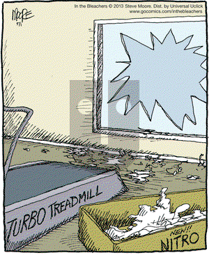 In the Bleachers on Wednesday May 1, 2013 Comic Strip