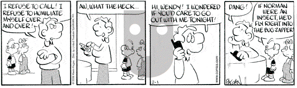 Drabble on Wednesday February 1, 2006 Comic Strip