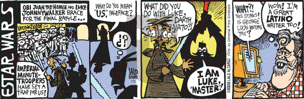 La Cucaracha on Tuesday July 5, 2005 Comic Strip