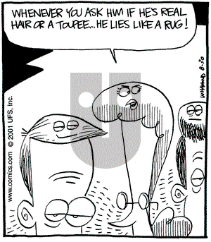 Reality Check on Tuesday September 11, 2001 Comic Strip