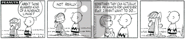 Peanuts on Friday February 9, 1962 Comic Strip