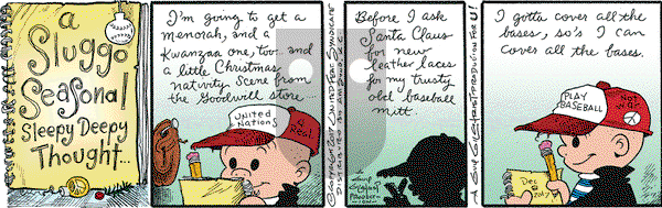 Nancy on Friday December 8, 2017 Comic Strip