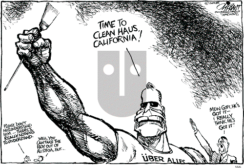 Pat Oliphant on Monday October 6, 2003 Comic Strip