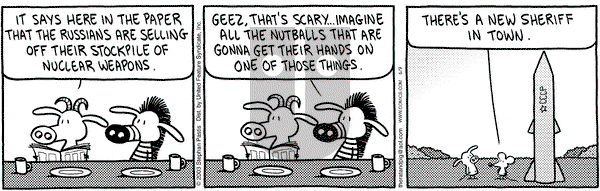 Pearls Before Swine on Monday June 9, 2003 Comic Strip