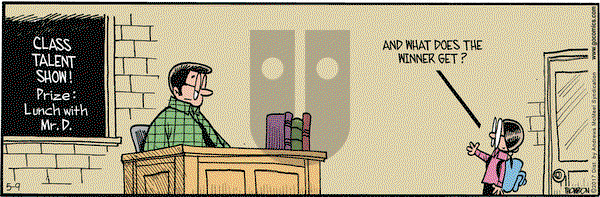 Grand Avenue on Tuesday May 9, 2017 Comic Strip