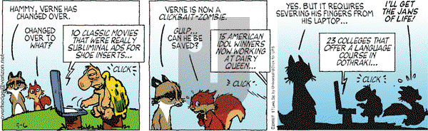 Over the Hedge on Wednesday May 6, 2015 Comic Strip
