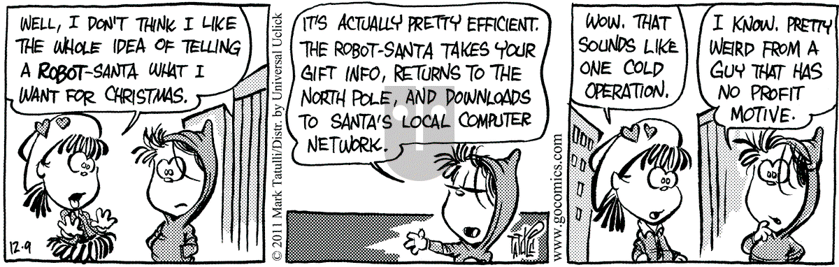 Heart of the City - Friday December 9, 2011 Comic Strip
