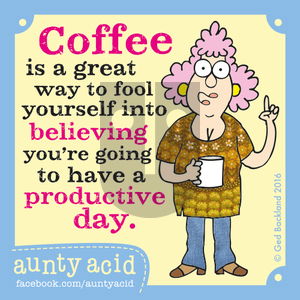 Aunty Acid on Sunday October 9, 2016 Comic Strip