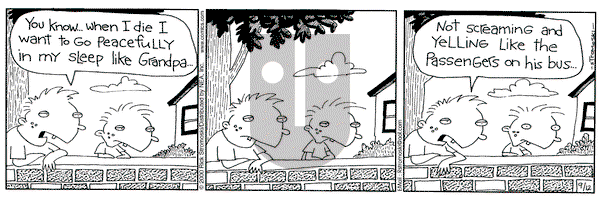 Soup to Nutz - Old on Tuesday September 12, 2000 Comic Strip