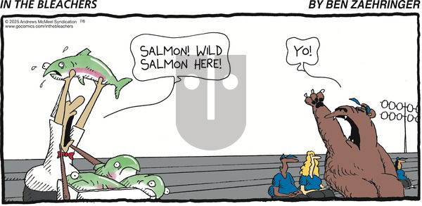 In the Bleachers on 2025-07-06 Comic Strip