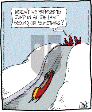 In the Bleachers on Friday December 14, 2012 Comic Strip