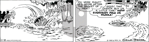 Alley Oop on Wednesday November 18, 1998 Comic Strip