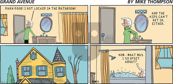 Grand Avenue on Sunday May 7, 2023 Comic Strip