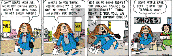 Cathy Classics on Tuesday October 18, 2011 Comic Strip