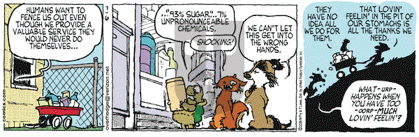 Over the Hedge on Thursday July 6, 2006 Comic Strip