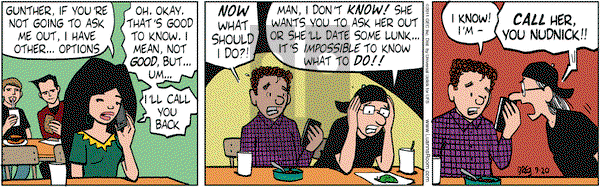 Luann on Tuesday September 20, 2011 Comic Strip