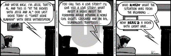 The Boondocks - Friday October 11, 2002 Comic Strip