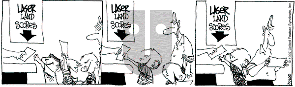 The Buckets on Saturday August 2, 1997 Comic Strip