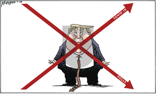 Robert Ariail on Tuesday July 28, 2020 Comic Strip