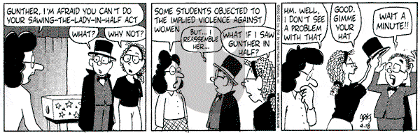 Luann on Tuesday April 18, 2000 Comic Strip
