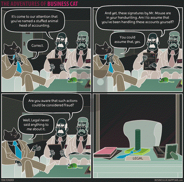 The Adventures of Business Cat - Thursday June 3, 2021 Comic Strip