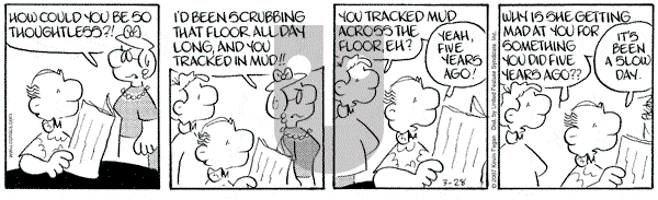 Drabble on Wednesday March 28, 2007 Comic Strip