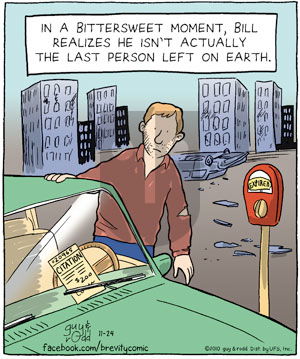 Brevity on Wednesday November 24, 2010 Comic Strip
