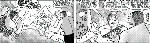 Alley Oop on Friday January 26, 2007 Comic Strip