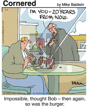 Cornered on Tuesday March 3, 2020 Comic Strip