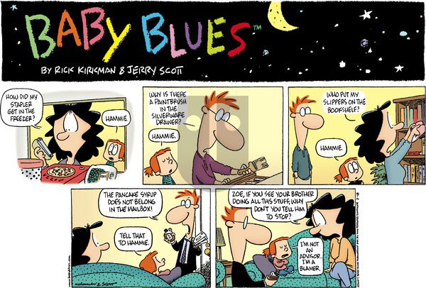 Baby Blues on Wednesday March 21, 2007 Comic Strip