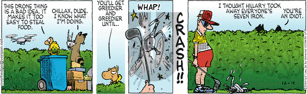 Over the Hedge on Friday October 14, 2016 Comic Strip