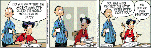 Baldo on Wednesday November 16, 2011 Comic Strip