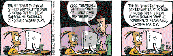 La Cucaracha on Friday January 14, 2005 Comic Strip