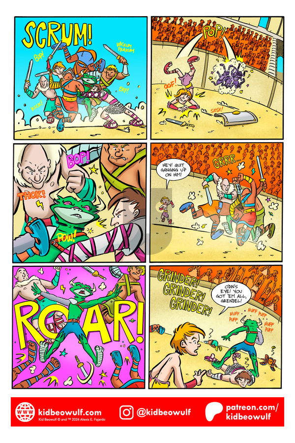 Kid Beowulf on Thursday January 23, 2025 Comic Strip