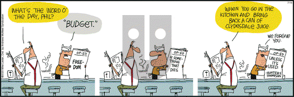 Mike du Jour on Monday July 14, 2025 Comic Strip