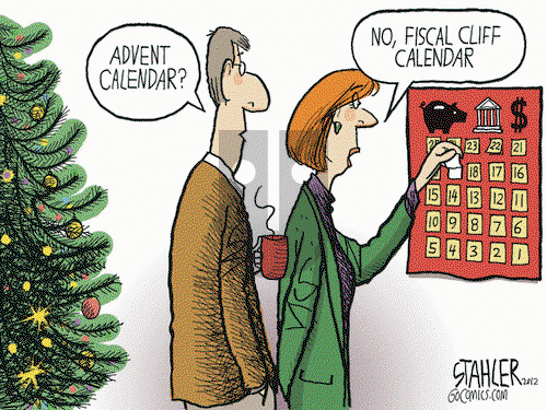 Jeff Stahler on Thursday November 29, 2012 Comic Strip