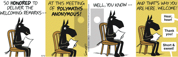 Dark Side of the Horse on Thursday June 12, 2025 Comic Strip