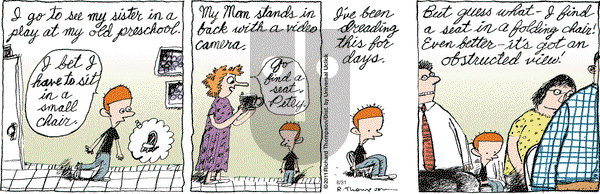 Cul de Sac on Wednesday August 31, 2011 Comic Strip