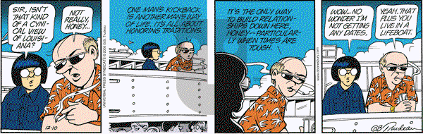 Doonesbury on Saturday December 10, 2005 Comic Strip