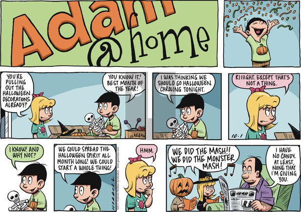 Adam@Home on Sunday October 1, 2017 Comic Strip
