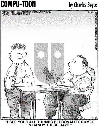 Compu-toon on Wednesday February 16, 2011 Comic Strip