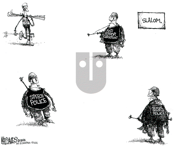 Matt Davies on Monday January 27, 2014 Comic Strip