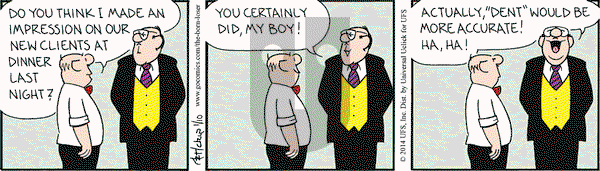The Born Loser on Friday January 10, 2014 Comic Strip