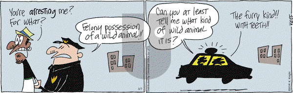 The Knight Life on Friday March 7, 2014 Comic Strip