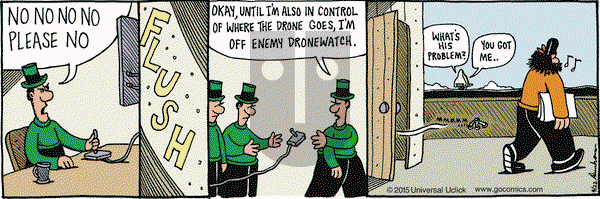 Overboard on Wednesday April 22, 2015 Comic Strip