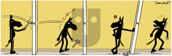 Dark Side of the Horse on Friday April 21, 2017 Comic Strip